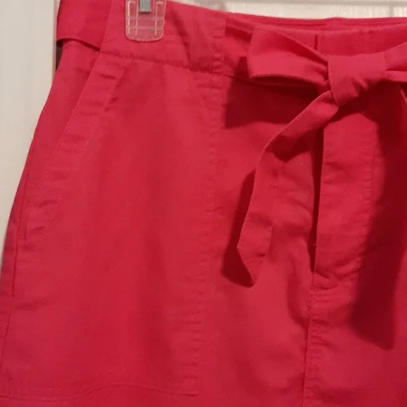 Pink tie waist skirt - Picture 2 of 12